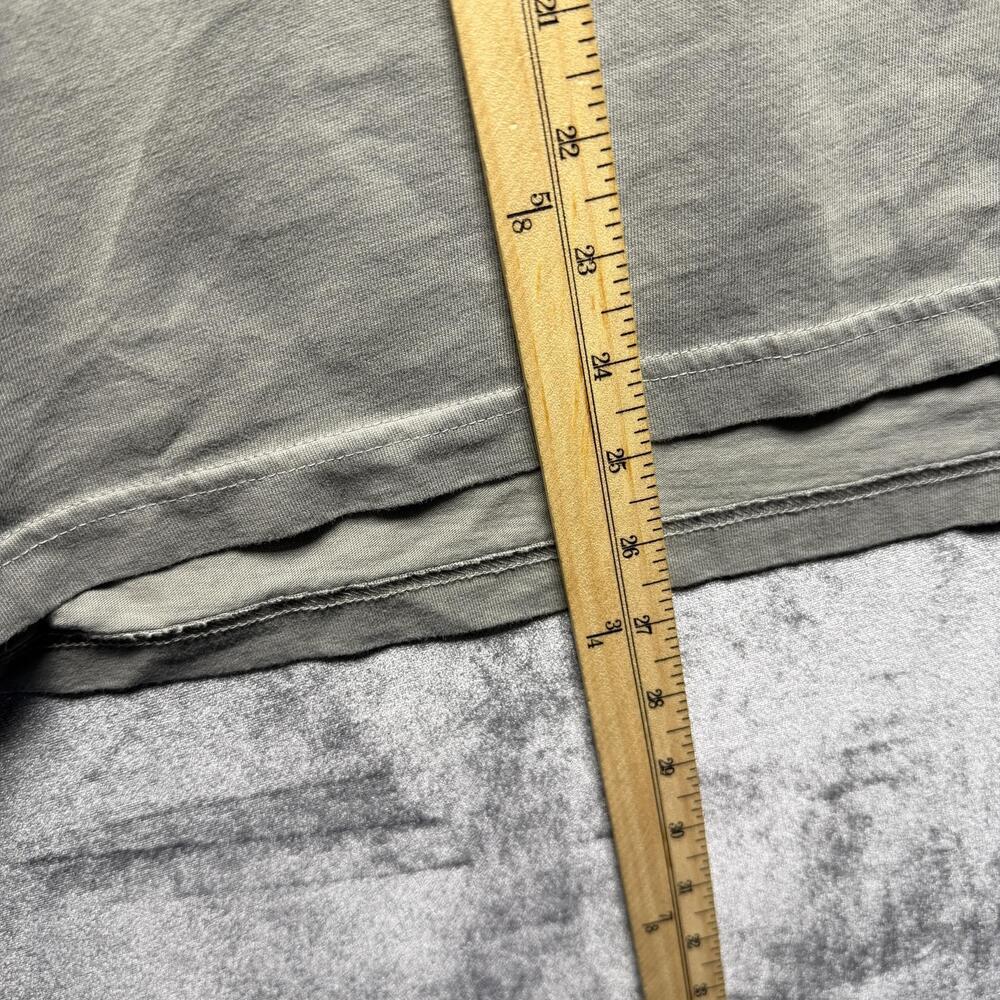 Nautica Polo Shirt Mens L Gray Short Sleeve Cotton Knit Sail Logo - Picture 2 of 10